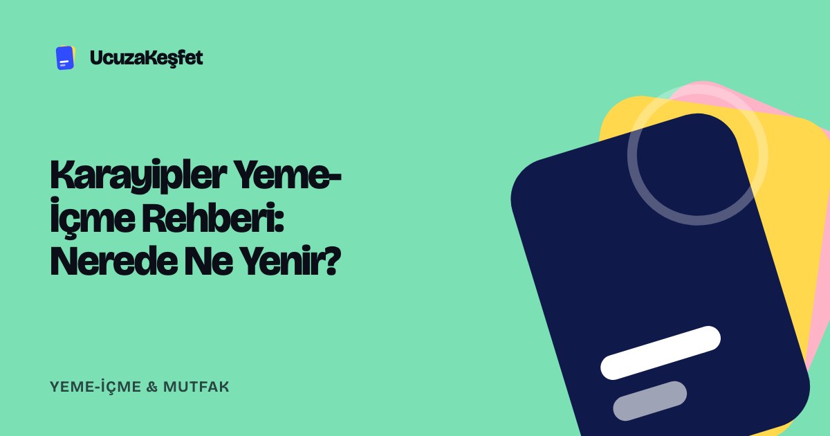 Karayipler Yeme-İçme Rehberi: Nerede Ne Yenir?