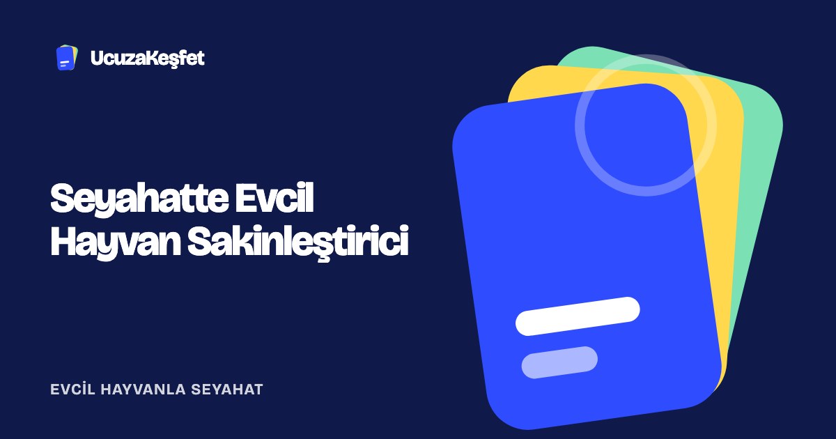 Seyahatte Evcil Hayvan Sakinleştirici