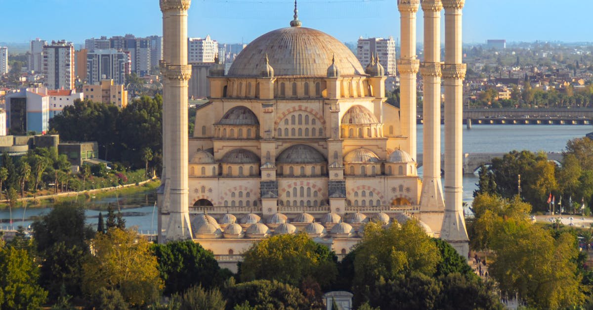 Sabancı Merkez Cami Adana 6 minareli