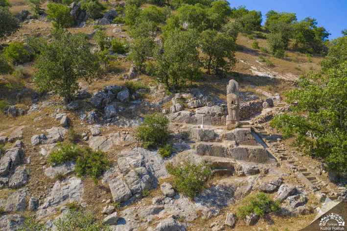 Arsameia kalıntıları kabartma