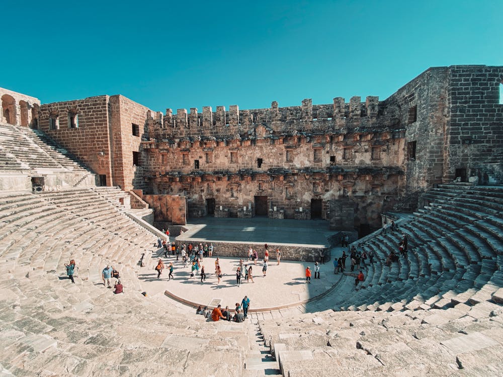 Aspendos Roma Tiyatrosu dünyanın en iyi korunmuşu