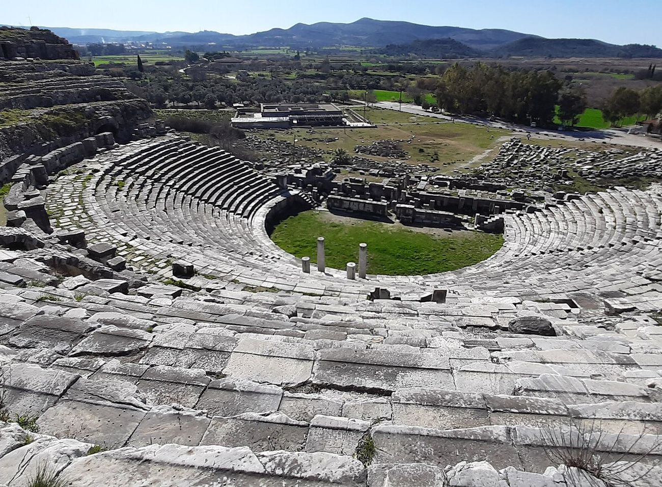 Milet antik tiyatro 15000 kişilik