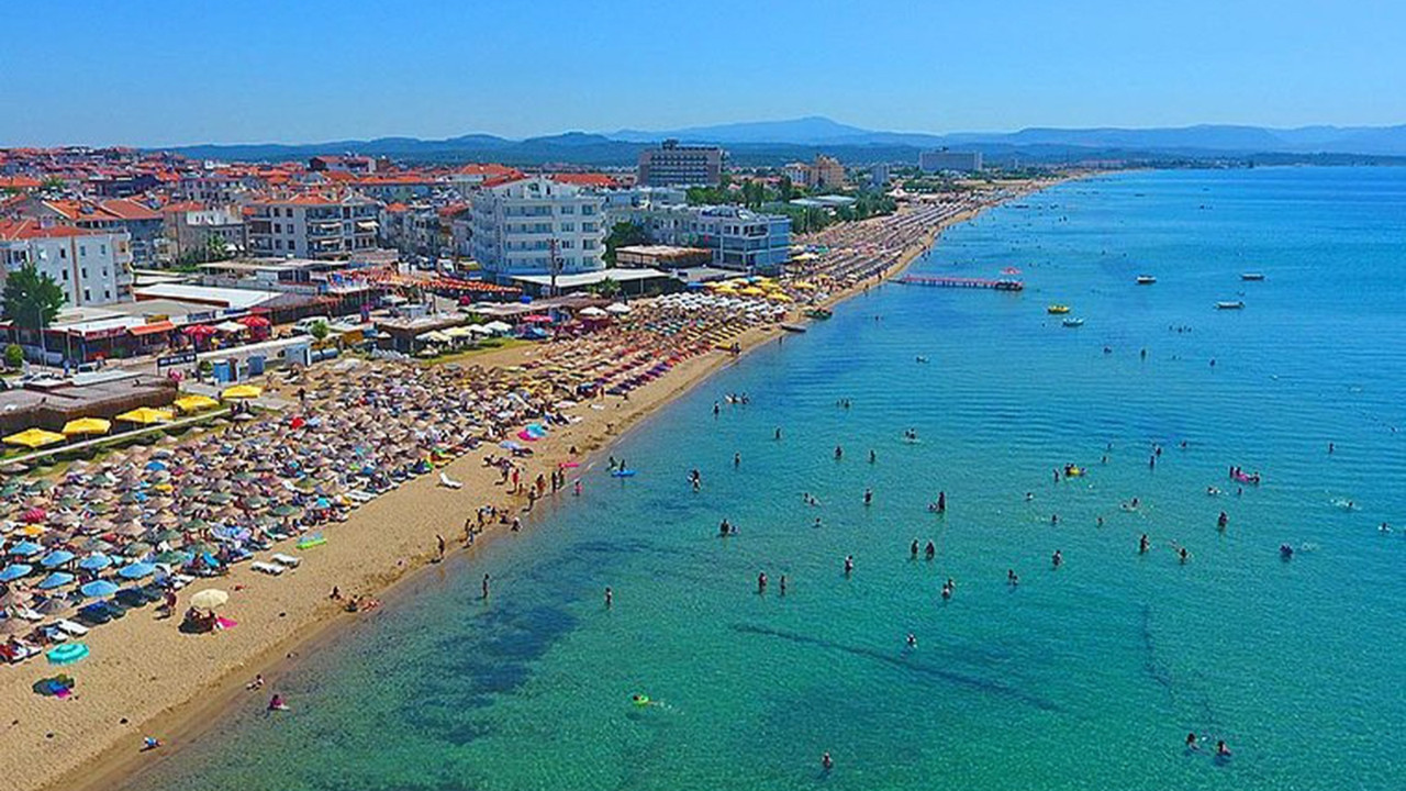 Sarımsaklı Plajı 11 km mavi bayrak