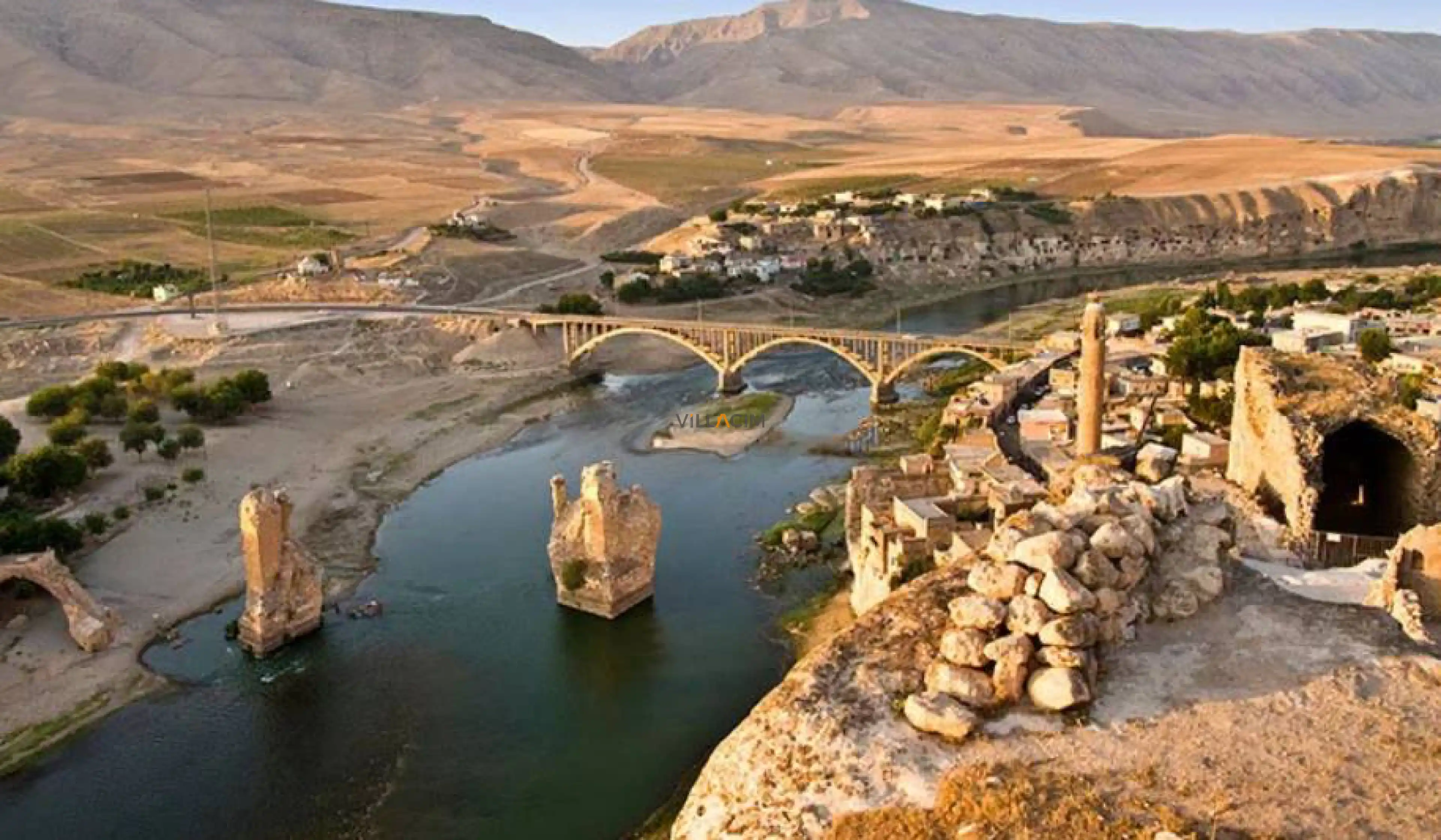 Hasankeyf Yeni Mahalle Dicle nehri baraj