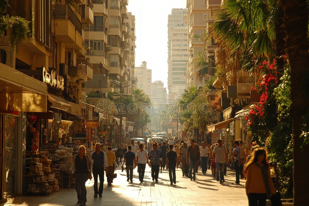 Hamra Caddesi & AUB