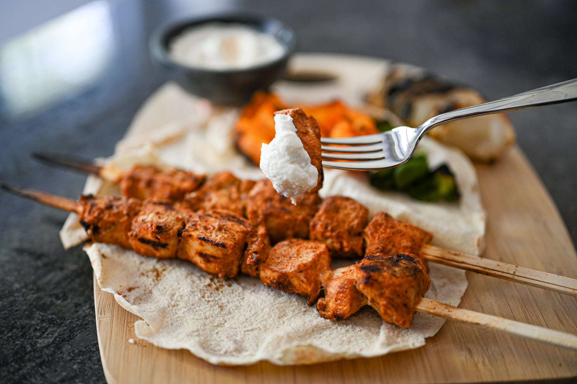 Shish Taouk (Tavuk şiş)