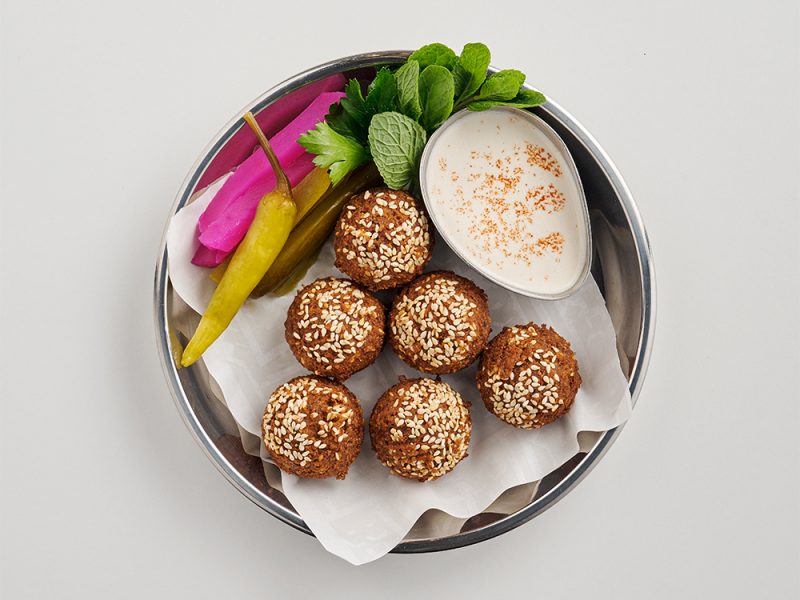 Falafel + Hummus sandviç