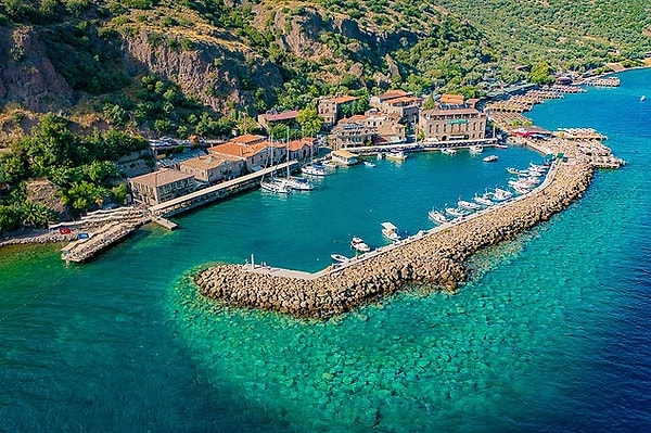 Assos Athena Tapınağı antik liman