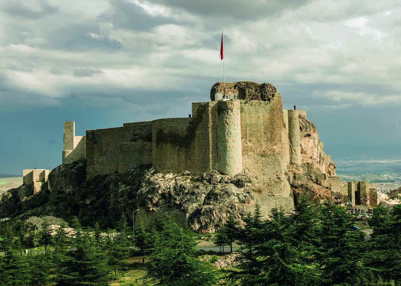 Harput Kalesi tepe dağ Doğu Anadolu