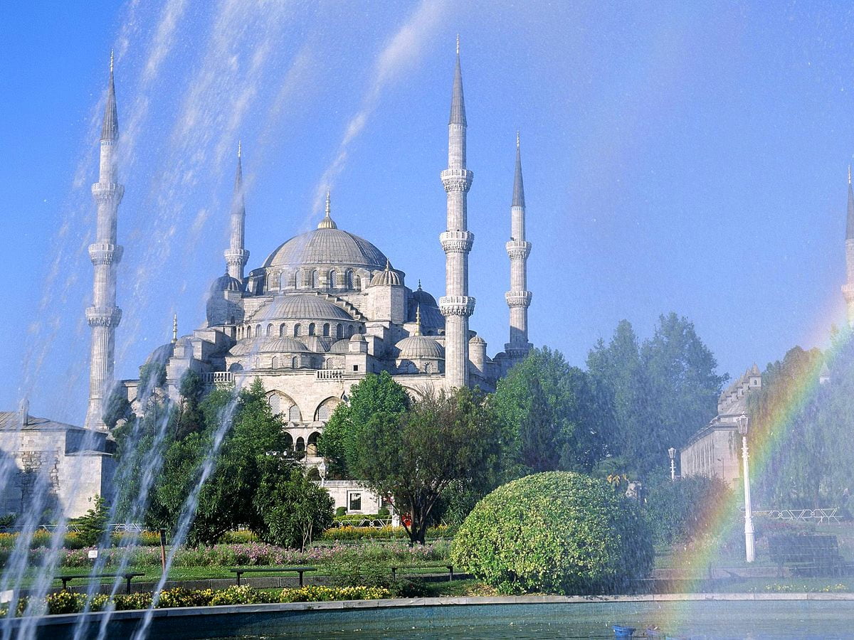 Sultanahmet Camii Mavi Cami 6 minare