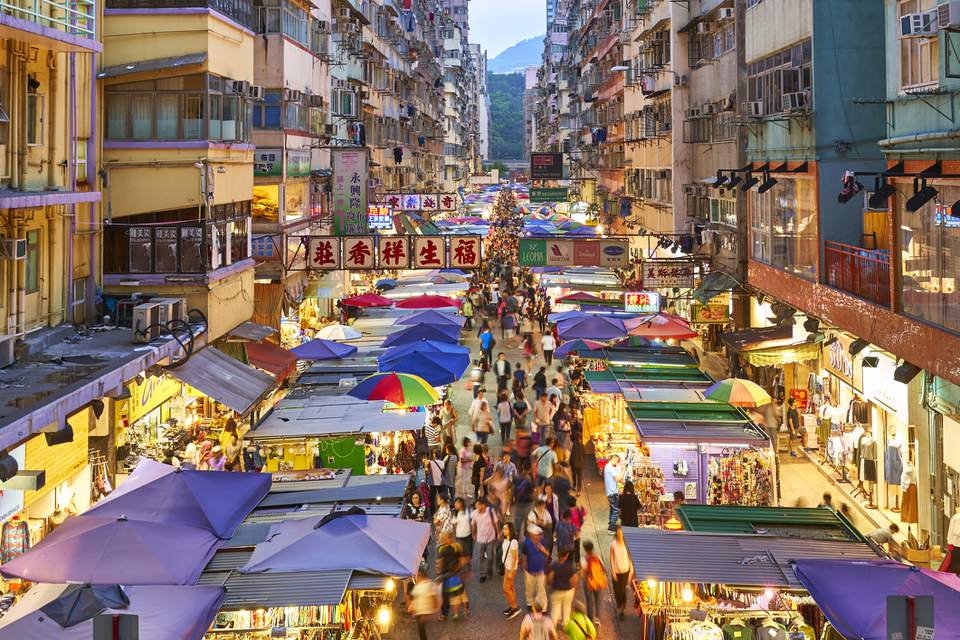 Ladies Market (Mong Kok) + Sneakers Street