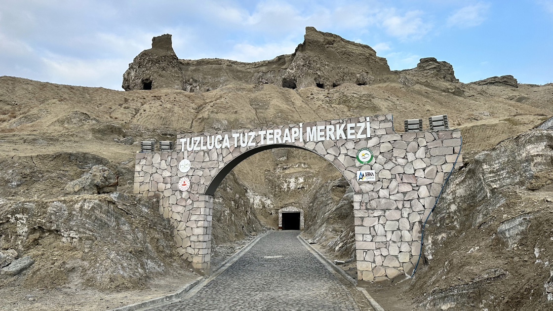 Tuzluca tuz mağarası kristal galeri