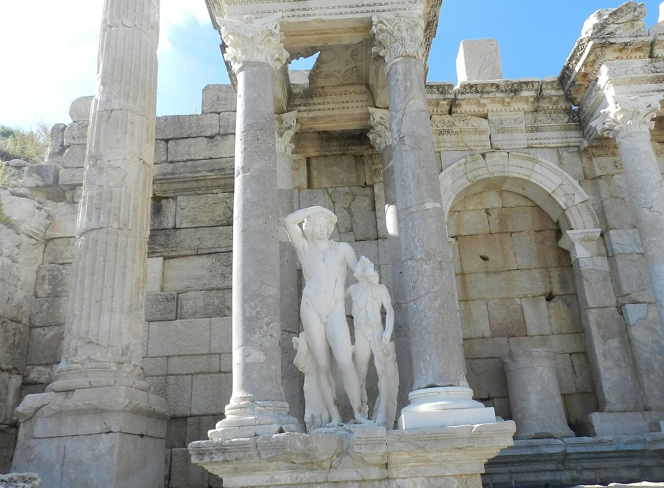 Sagalassos antik tiyatro Helenistik Roma