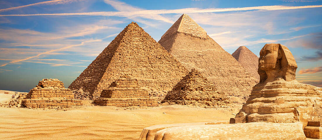 Giza Piramitleri + Sfenks