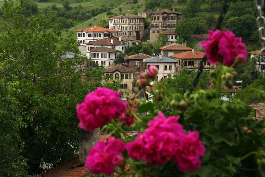 Safranbolu Çukur eski çarşı UNESCO sokak