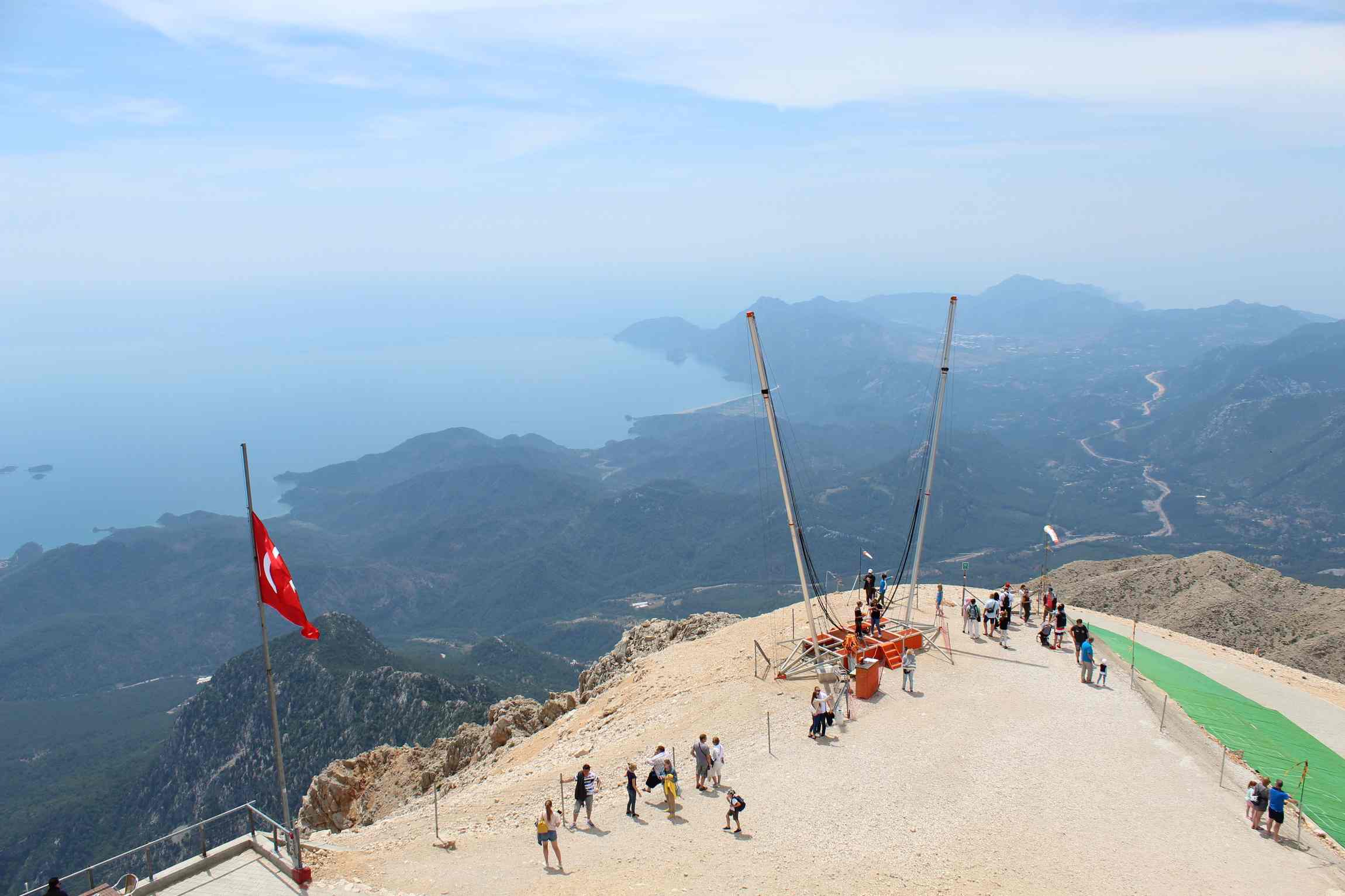 Tahtalı Teleferik 2365m dünya 2. uzun