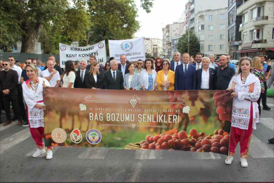 Kırklareli üzüm bağı şarap