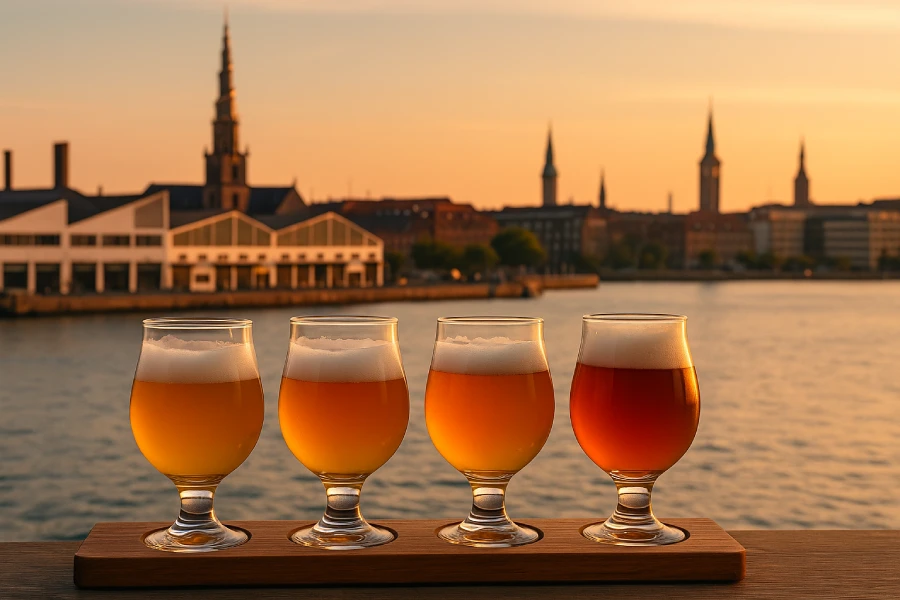 Carlsberg + Tuborg bira (Danimarka klasik)