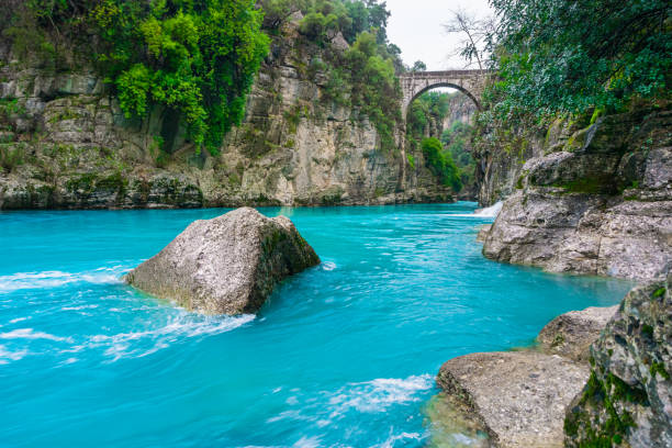 Manavgat Nehri tekne 7 km geniş