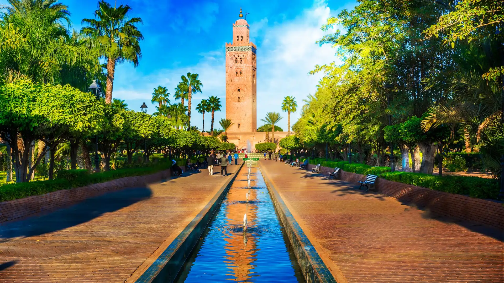 Koutoubia Camii + minare