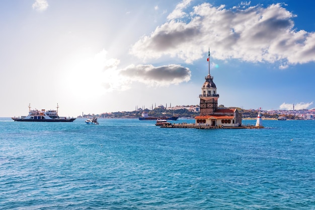 İstanbul Boğazı, tarihi yarımada silüeti ve Galata Köprüsü — Marmara bölgesinin merkezi