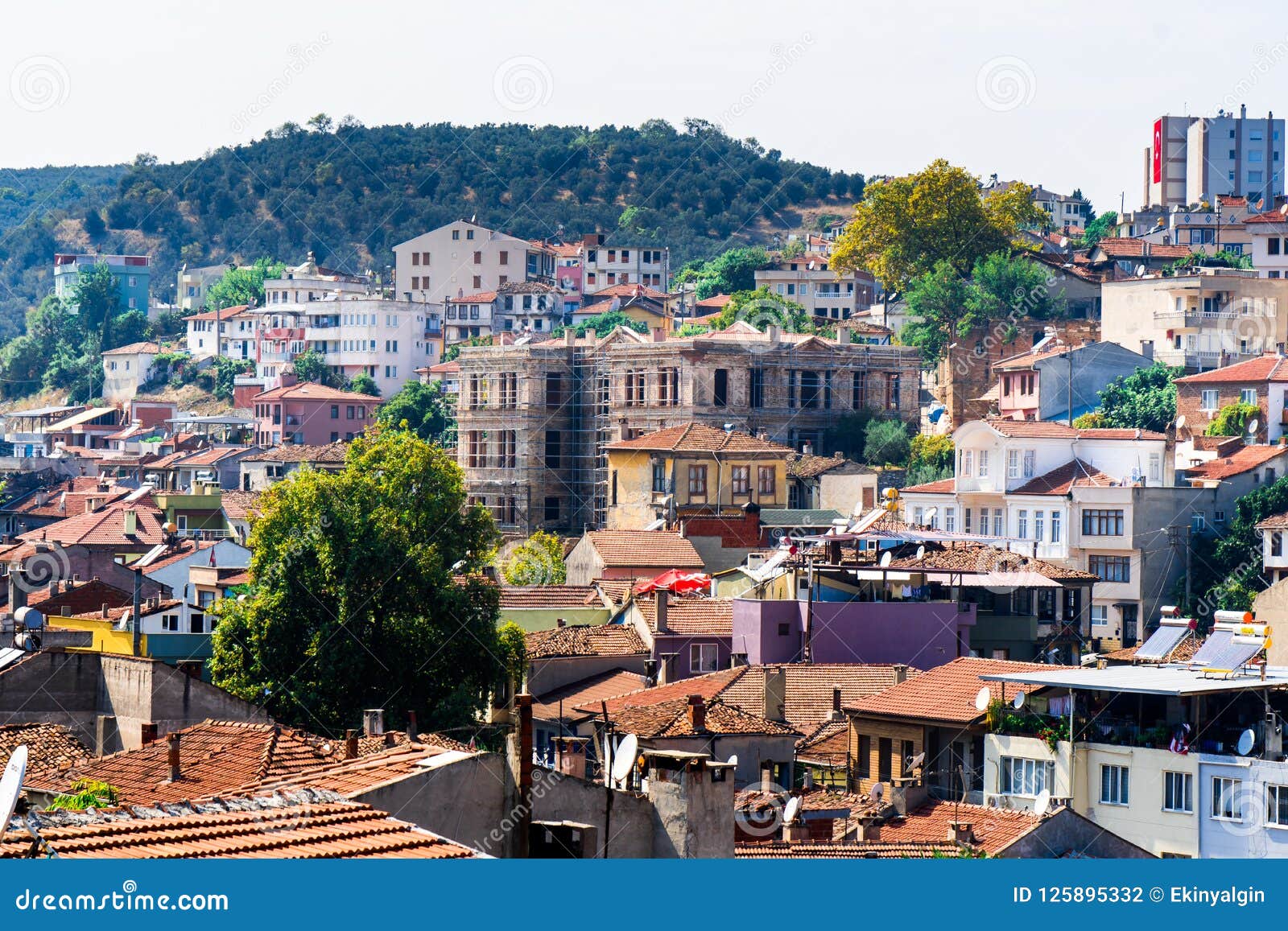 Tirilye Zeytinbağı Rum köyü taş sokak Mudanya