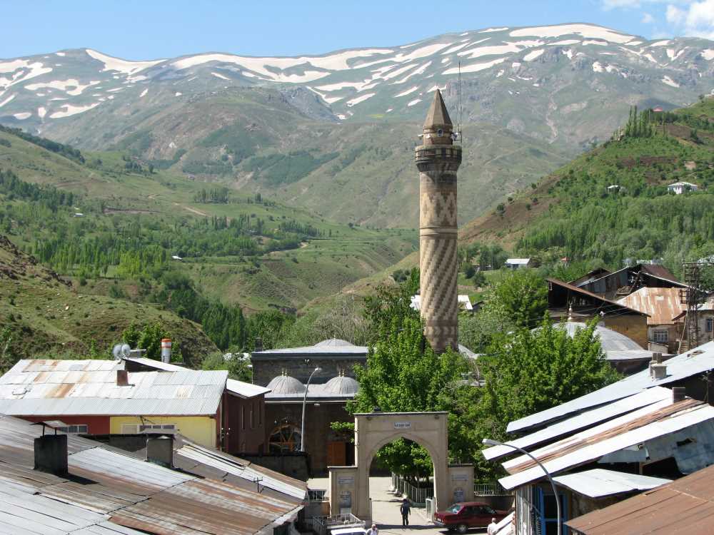 Bilican Dağı kayak pist kar