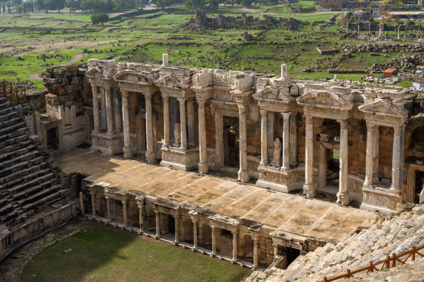 Hierapolis Castabala Roma sütunlar antik