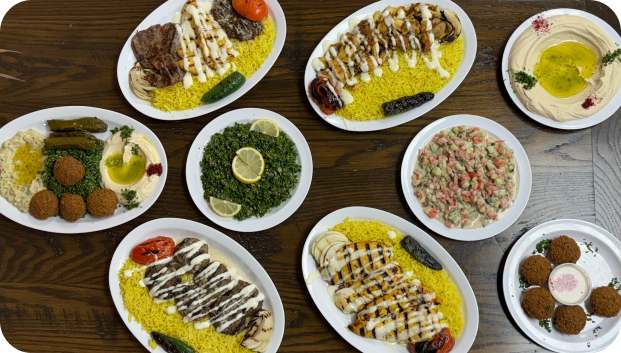 Falafel + Hummus (sabah klasiği)