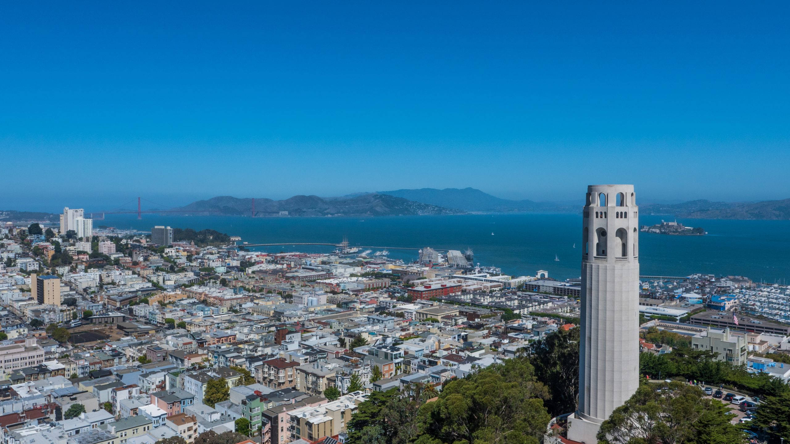 Coit Tower + Telegraph Hill