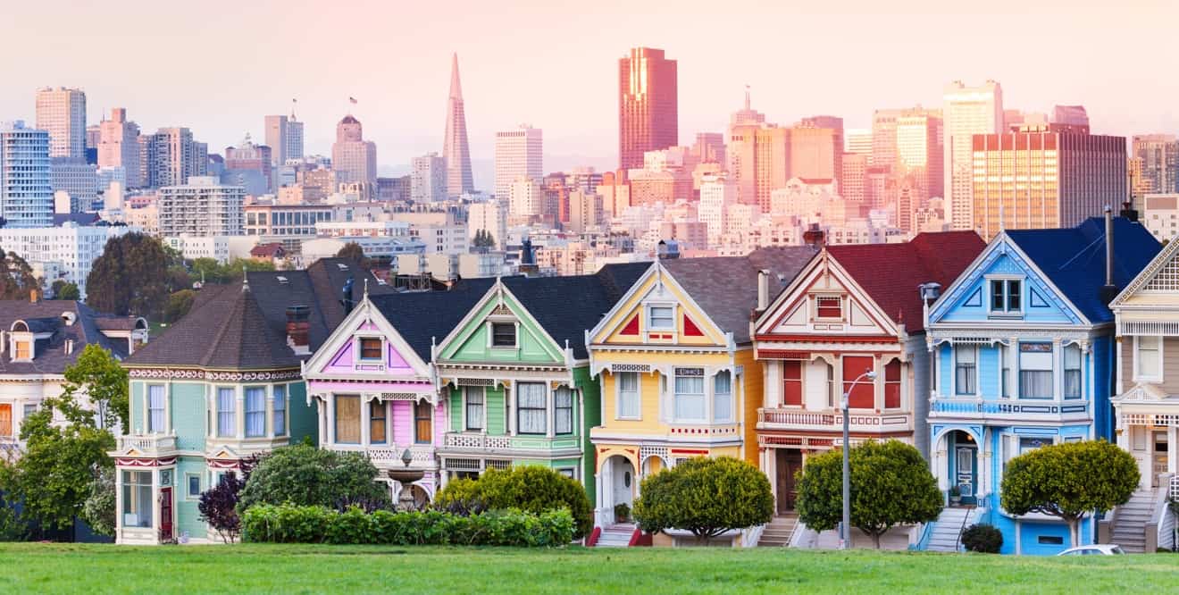 Painted Ladies + Alamo Square