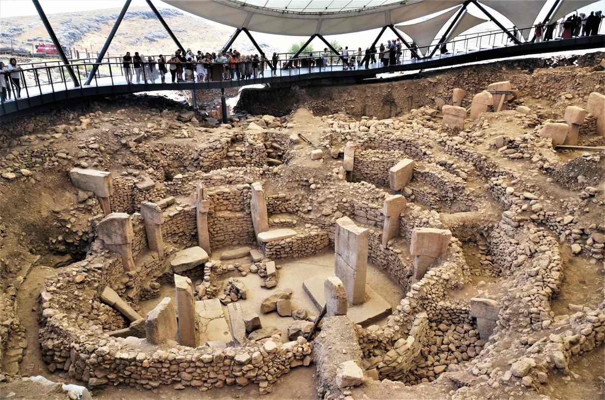 Göbeklitepe Şanlıurfa MÖ 10000 tapınak kompleksi