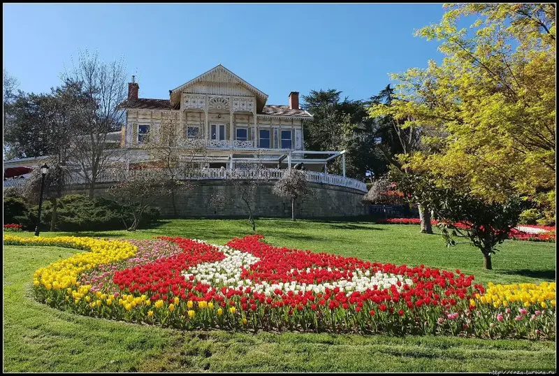 Emirgan Korusu Lale Festivali Boğaz manzara