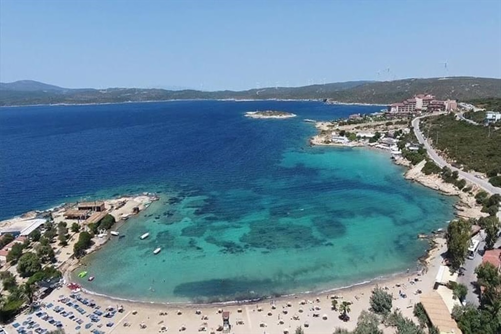 Akkum Plajı altın kum aile mavi bayrak