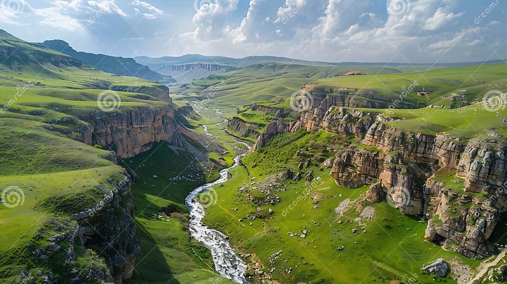 Botan Vadisi kanyon dramatik su