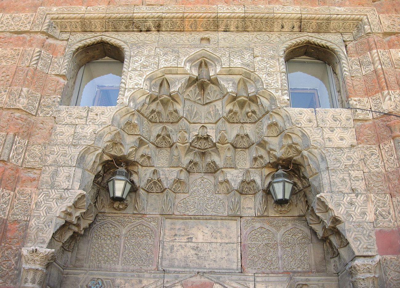Gök Medrese mavi çini portal Selçuklu