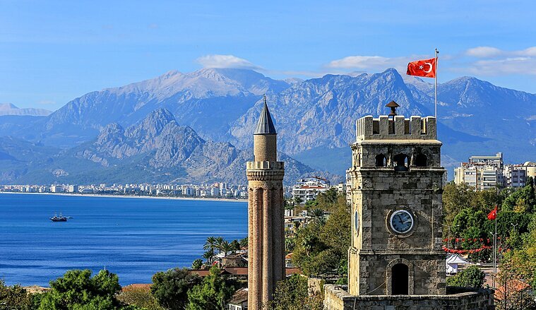 Antalya, Türkiye — 5 gün (Yerel, Sahil)