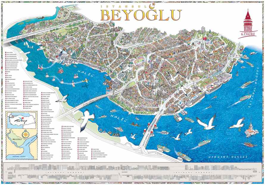 Beyoğlu, Türkiye — 2 gün (Yerel, Şehir)