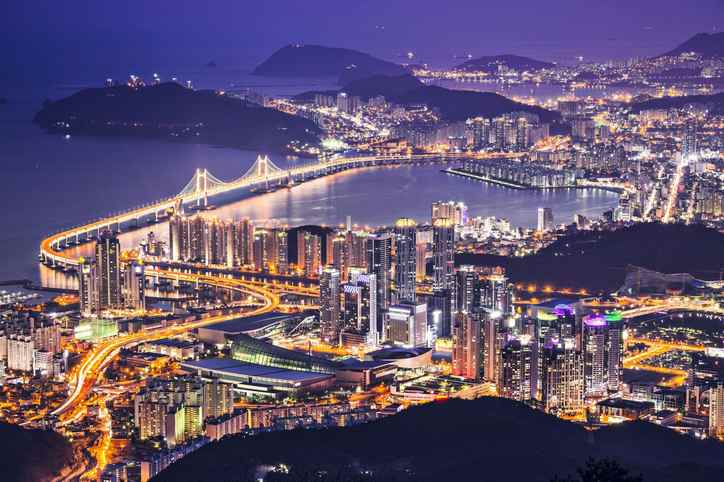 Busan, G. Kore — 3 gün (Vizesiz, Sahil)
