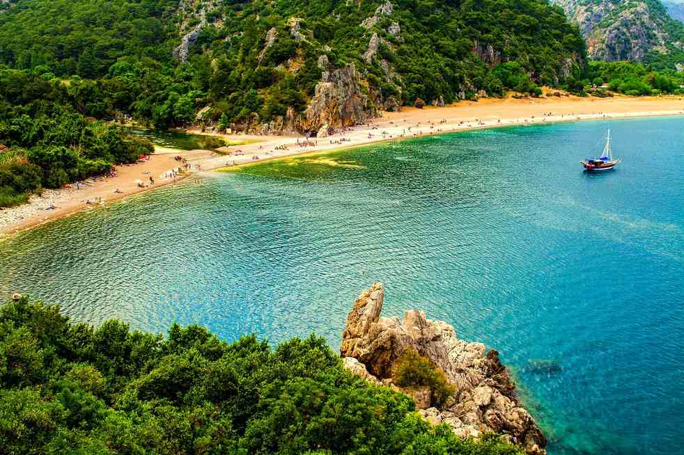 Olympos, Türkiye — 2 gün (Yerel, Sahil)