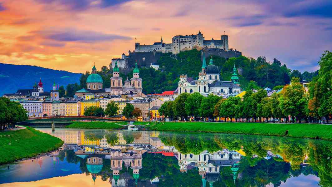 Salzburg, Avusturya — 2 gün (Tarih, Müzik)