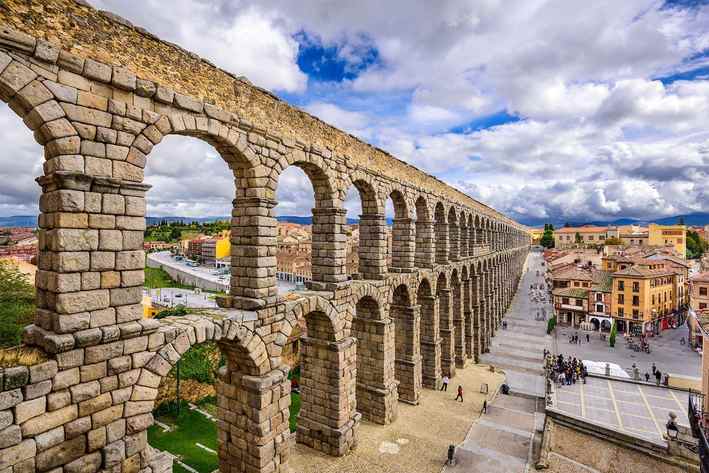 Segovia, İspanya — 1 gün (Tarih, Su Kemeri)