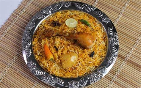 Hint biryani + körfez balığı