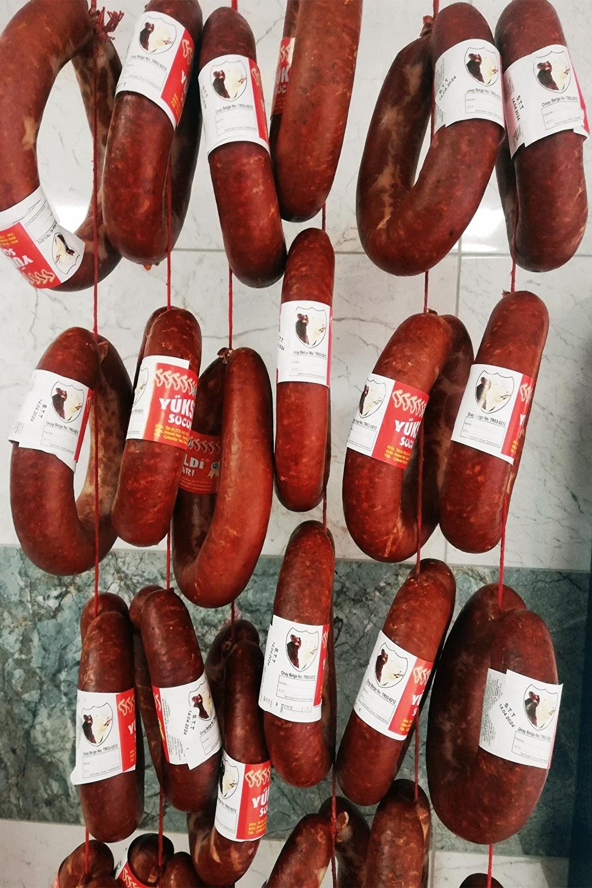 Afyon sucuğu (vakumlu)
