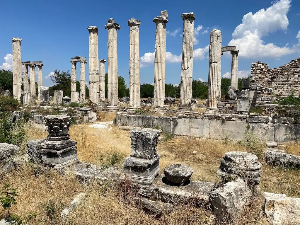 Afrodisias Afrodit Tapınağı Tetrapylon Stadyum Sebasteion antik kent