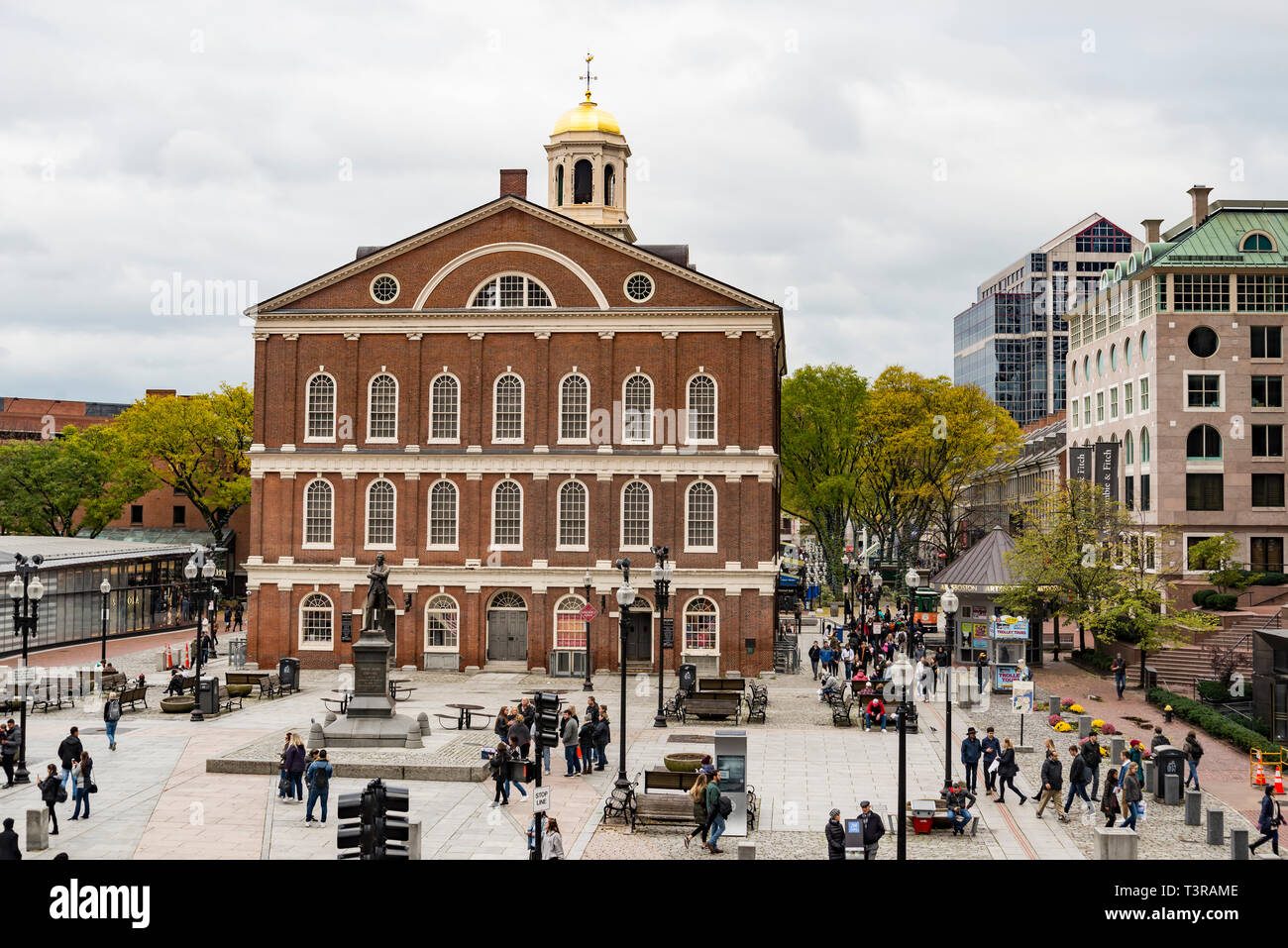 Boston Faneuil Hall + Quincy Market