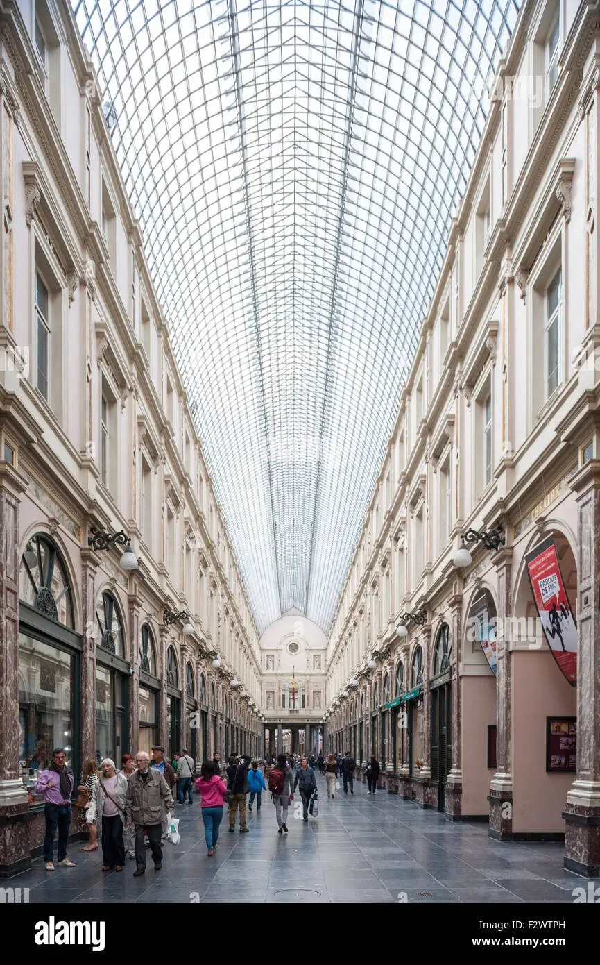 Bruksel: galeries royales