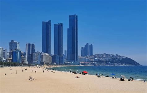 Busan Haeundae Plajı