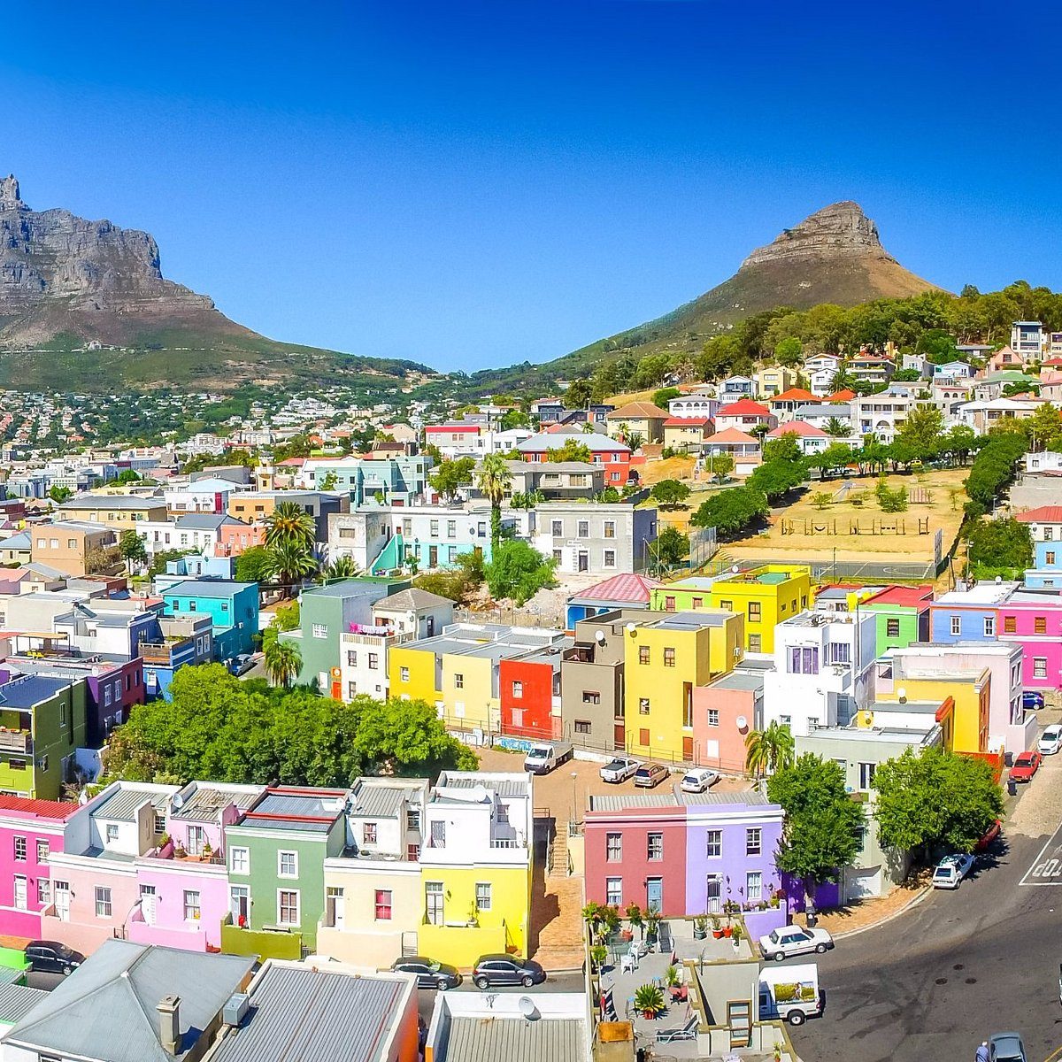 Cape Town Bo-Kaap (Renkli Malay Evleri)