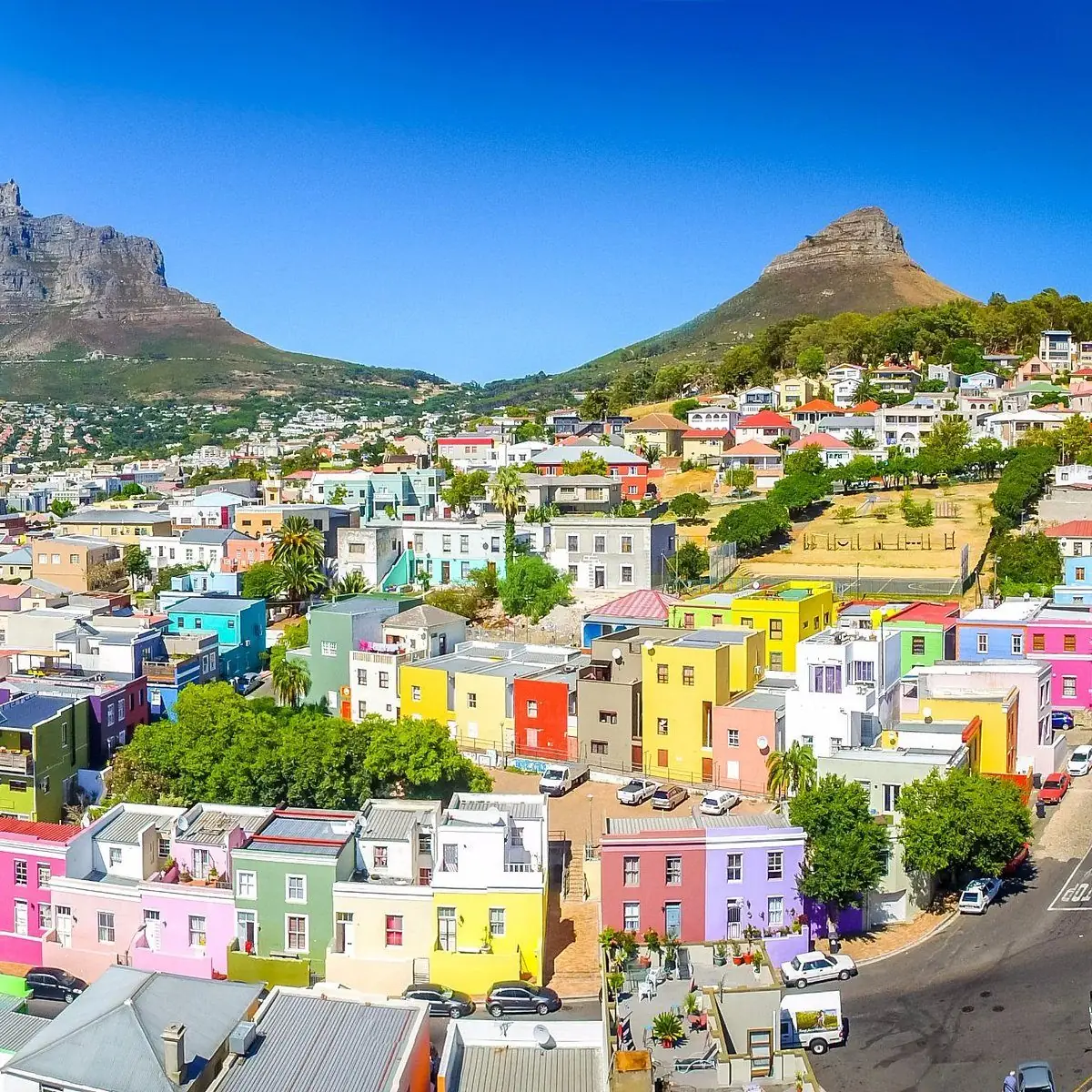 Cape Town Bo-Kaap (Renkli Malay Evleri)